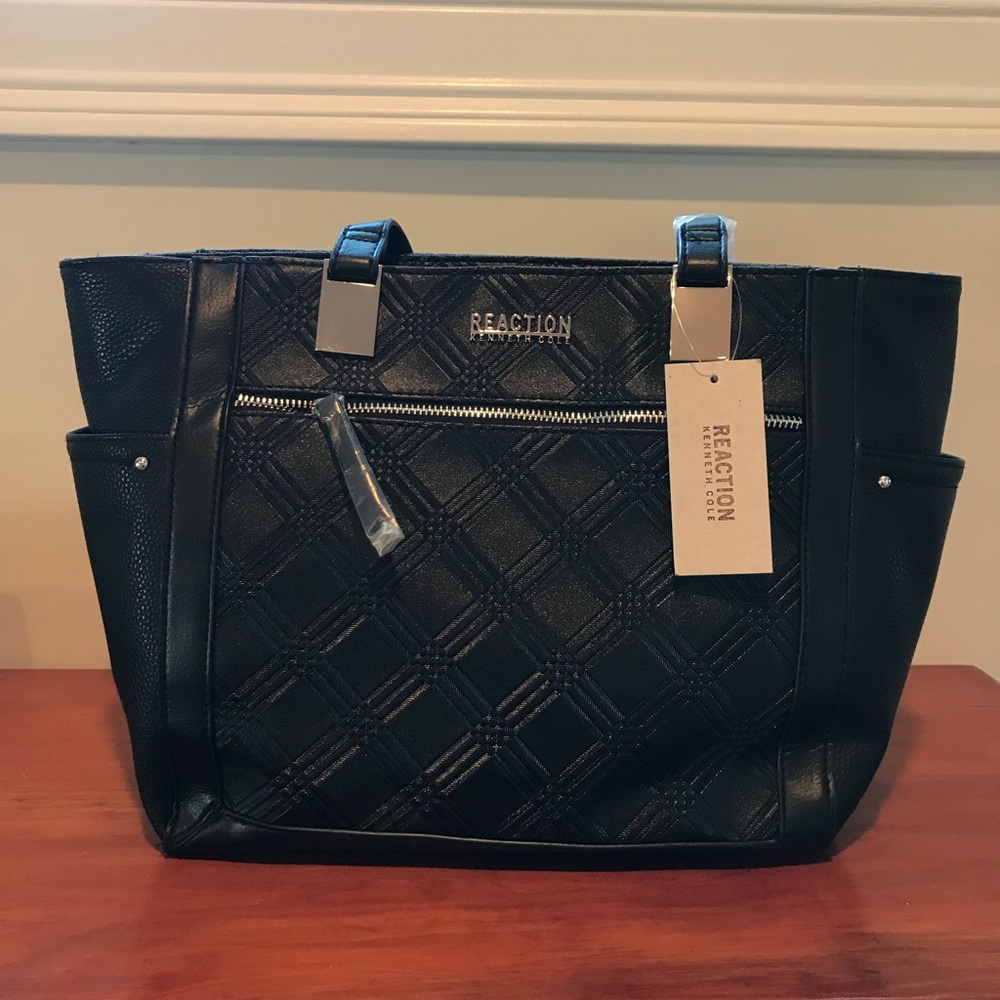 Reaction Kenneth Cole Black Handbag- NEW